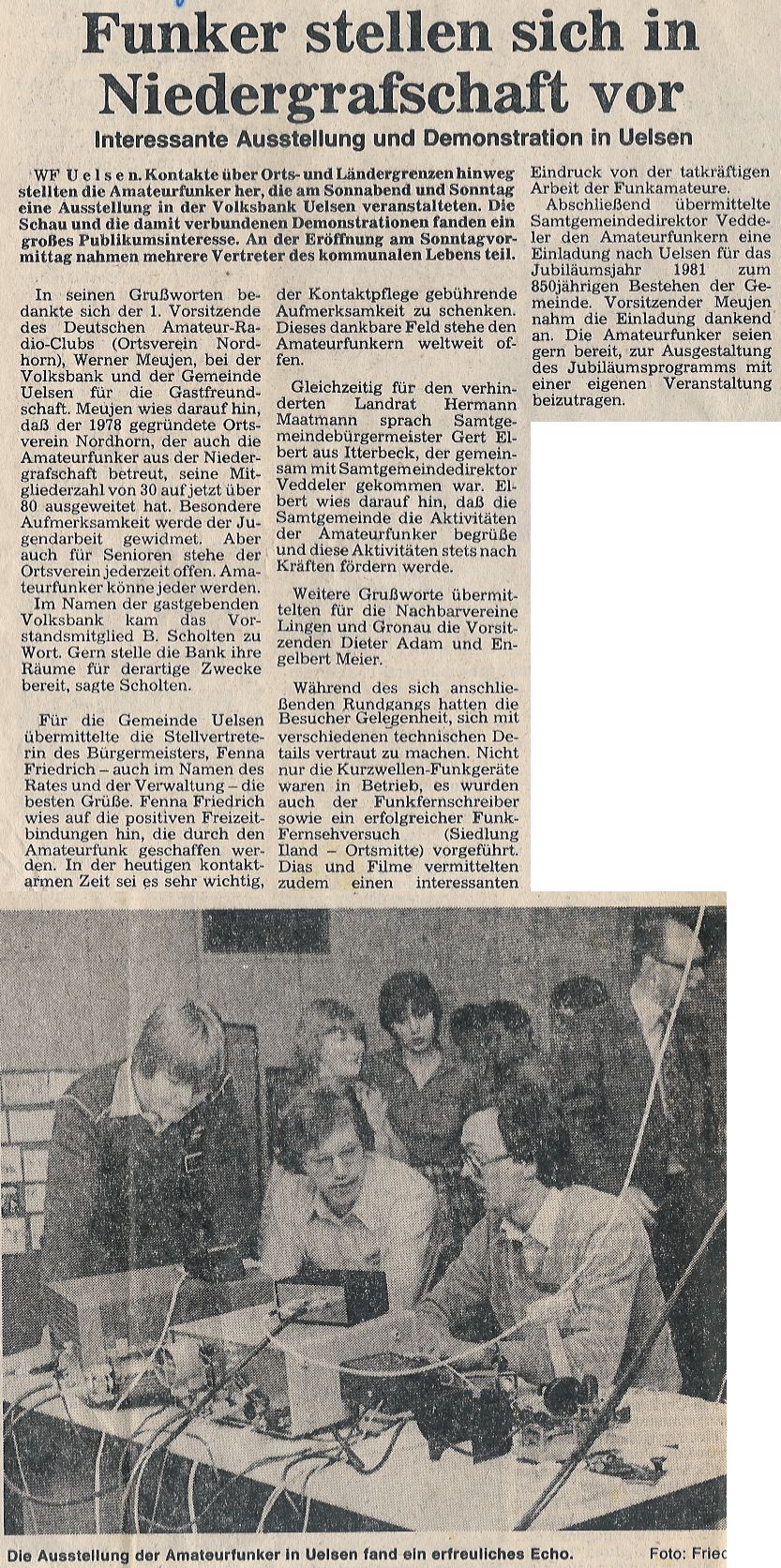 Zeitungsartikel vom 03.06.1980